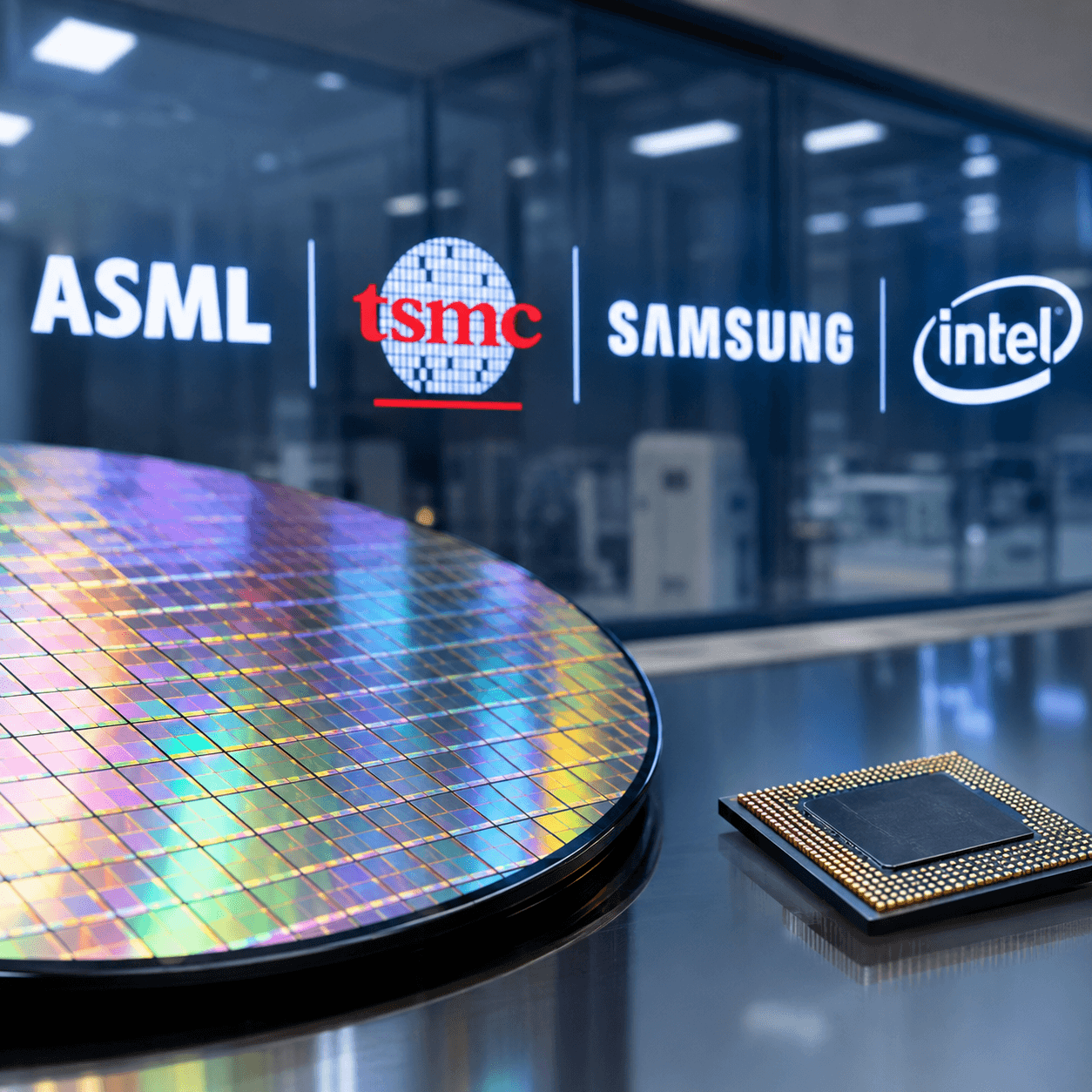 ASML, TSMC, Samsung and Intel Agree on AI Chip Roadmap Through 2033