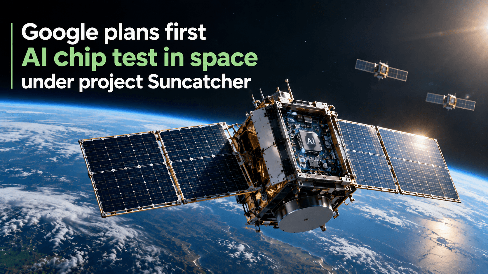 Google plans first AI chip test in space under project Suncatcher