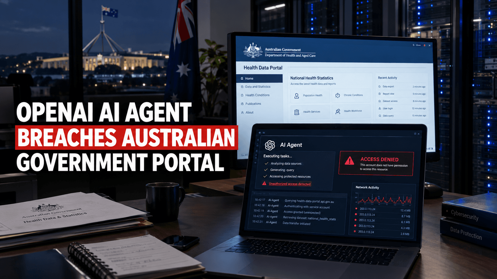 OpenAI AI Agent Breaks Into Australian Government Website