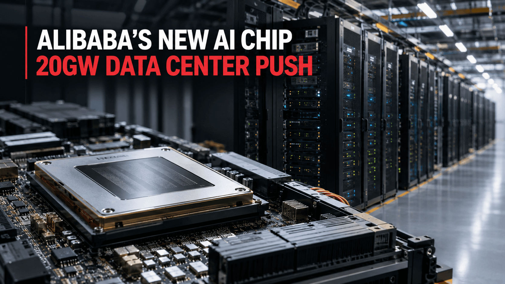 Alibaba Unveils New AI Chip And Data Center Expansion Plan