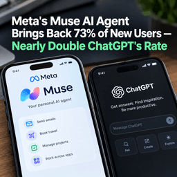 Meta's Muse AI agent brings back 73% of new users — nearly double ChatGPT's rate